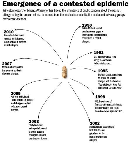 Allergia alle arachidi: una controversa "epidemia"